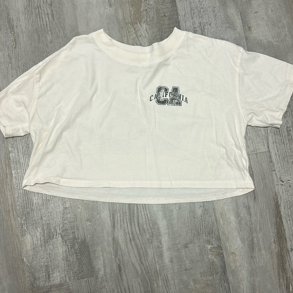 It’s more of a cream white. I just never wore it because it didn’t fit me.